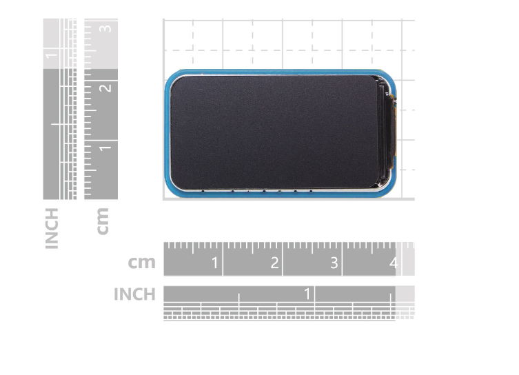 1.47inch LCD Display Module, Rounded Corners