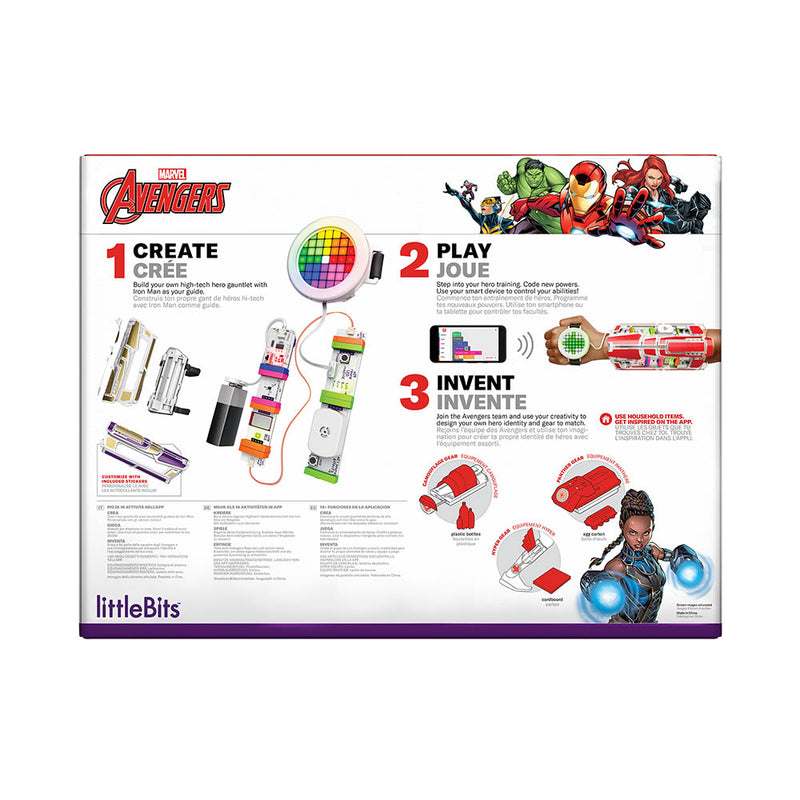 littleBits Avengers Hero Inventor Kit - Buy - Pakronics®- STEM Educational kit supplier Australia- coding - robotics