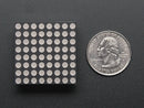 Small 1.2\" 8x8 Ultra Bright Blue LED Matrix