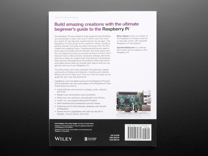 Raspberry Pi User Guide by Eben Upton and Gareth Halfacree