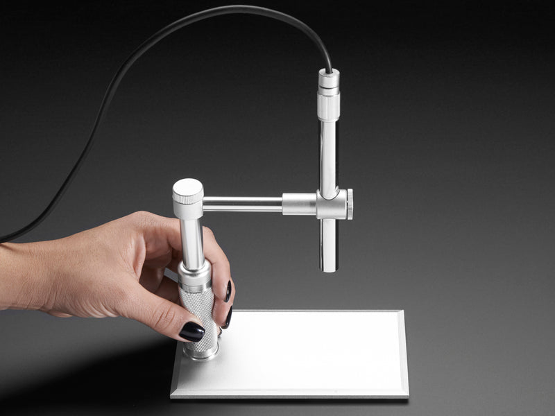 Aluminum USB Microscope with Precision Stand