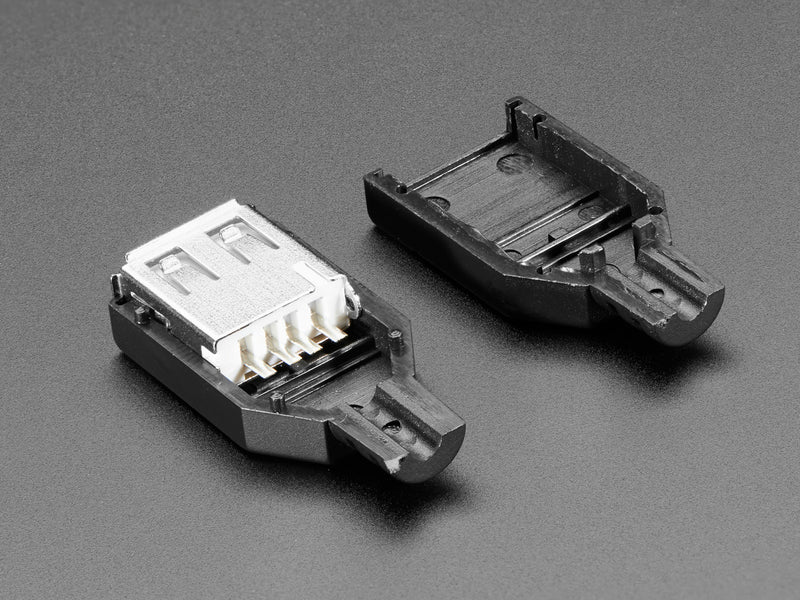 USB DIY Connector Shell - Type A Socket