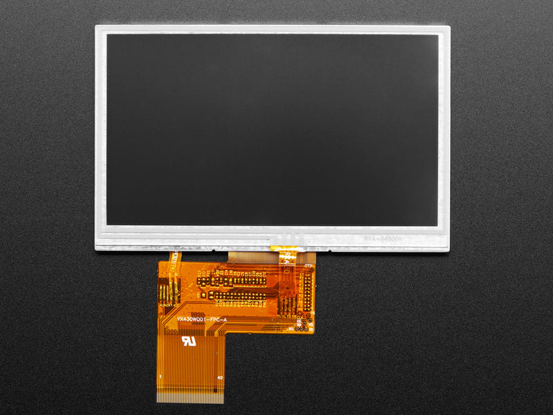 4.3\" 40-pin TFT Display - 480x272 with Touchscreen