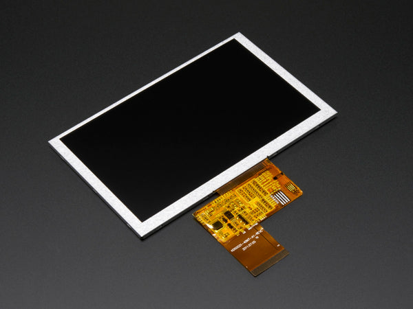 5.0\" 40-pin 800x480 TFT Display without Touchscreen