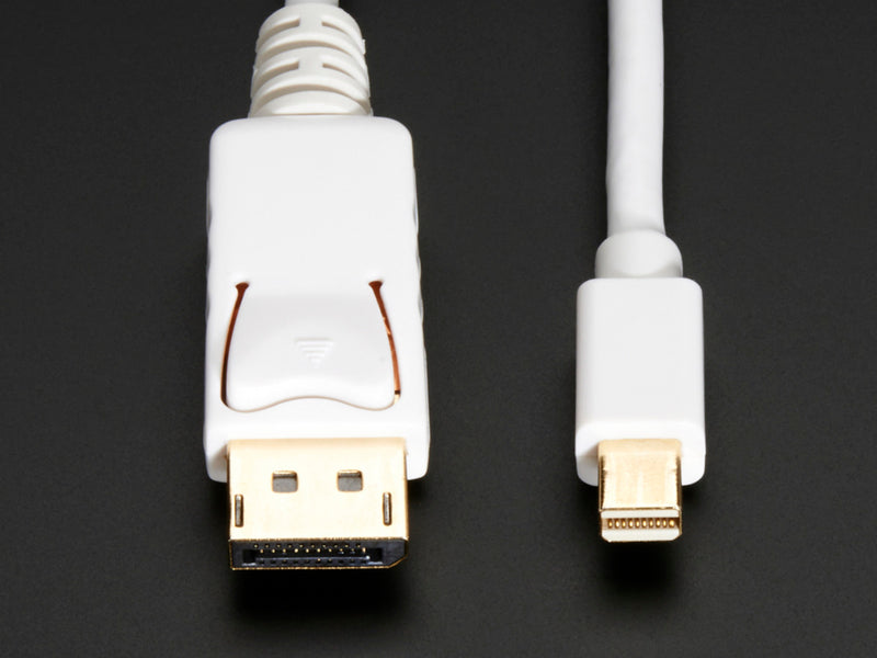 Mini DisplayPort to DisplayPort Cable - 10 ft/3 meters - White