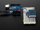 Small 1.2\" 8x8 Ultra Bright Square Blue LED Matrix + Backpack