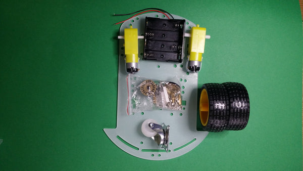 2WD Arduino compatible mobile platform buggy chasis with motors - Buy - Pakronics®- STEM Educational kit supplier Australia- coding - robotics