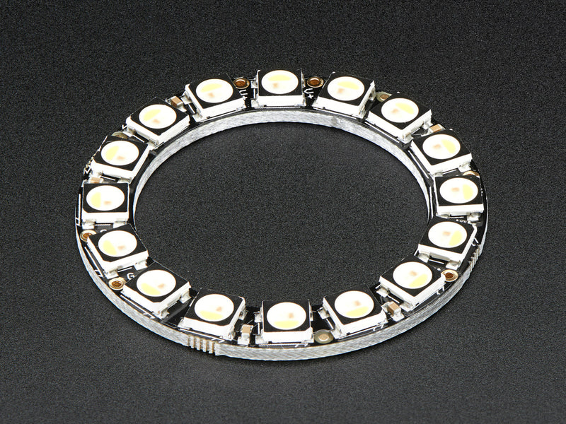 NeoPixel Ring - 16 x 5050 RGBW LEDs w/ Integrated Drivers