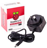 Raspberry Pi 4 Model B Official Power Supply Unit - Black - Buy - Pakronics®- STEM Educational kit supplier Australia- coding - robotics