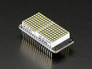 Adafruit 0.8\" 8x16 LED Matrix FeatherWing Display Kit - White