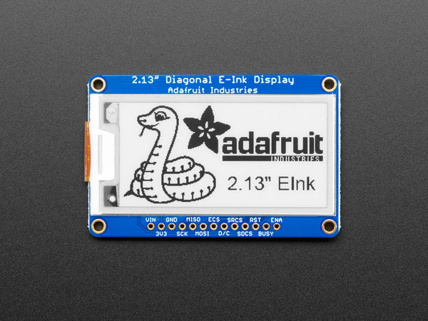 Adafruit 2.13\" Monochrome eInk / ePaper Display with SRAM