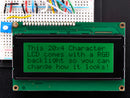 RGB backlight positive LCD 20x4 + extras