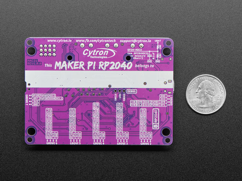 Maker Pi RP2040 - Motor and Robot Controller