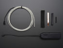 EL wire starter pack - Aqua 2.5 meter (8.2 ft)