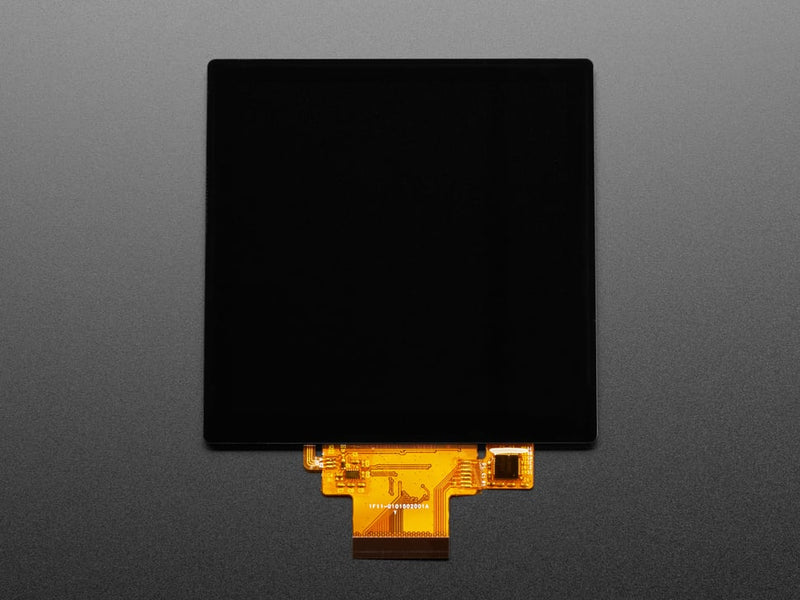 Square RGB TTL TFT Display - 4" - with Capacitive Touch