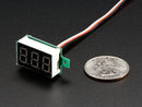 Mini 3-wire Volt Meter (0 - 99.9VDC)