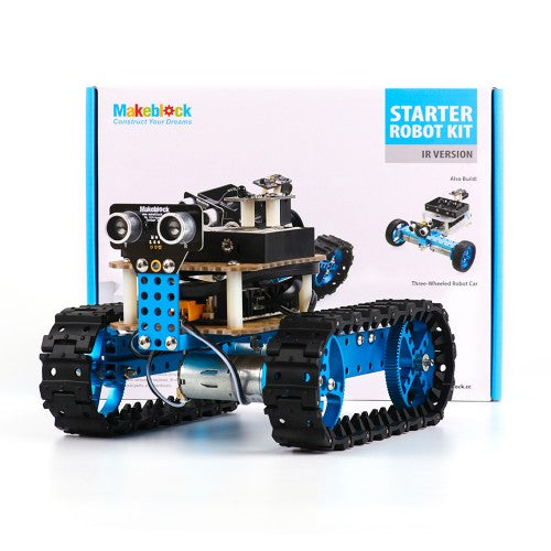 Starter Robot Kit-Blue (IR Version) - Buy - Pakronics®- STEM Educational kit supplier Australia- coding - robotics