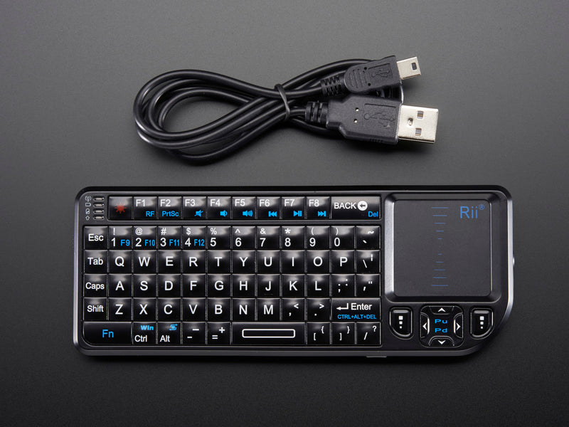 Miniature Wireless USB Keyboard with Touchpad