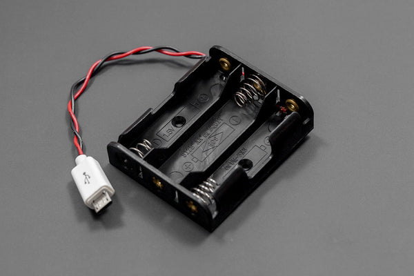 MicroUSB Battery Holder (3xAA) - Buy - Pakronics®- STEM Educational kit supplier Australia- coding - robotics