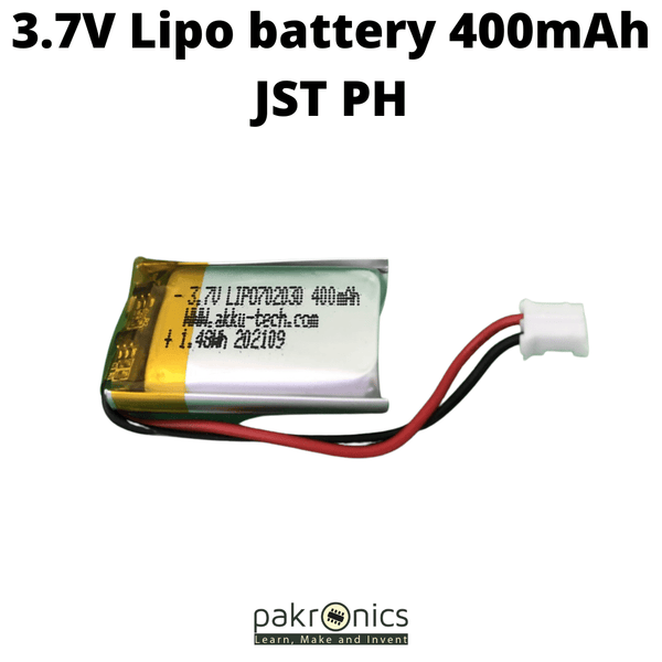 Buy lipo battery 3.7v 400mAh