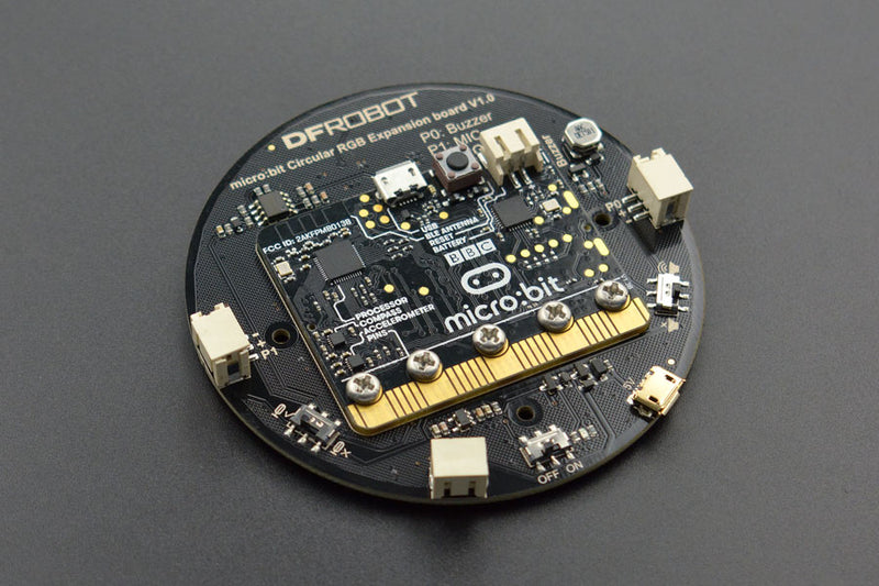 micro: Circular RGB LED Expansion Board - Buy - Pakronics®- STEM Educational kit supplier Australia- coding - robotics