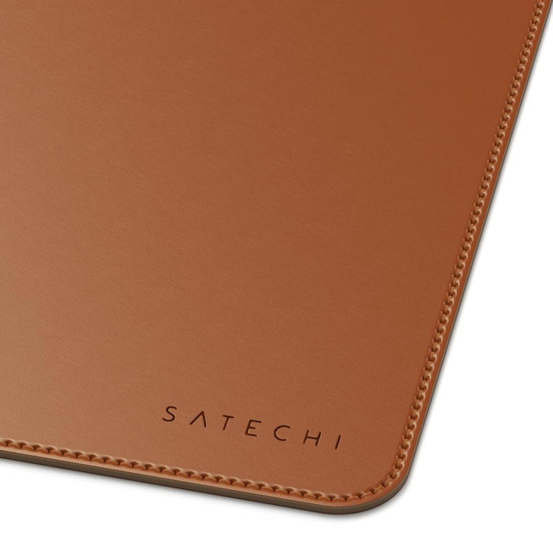 Satechi Eco Leather Deskmate - Brown - Buy - Pakronics®- STEM Educational kit supplier Australia- coding - robotics