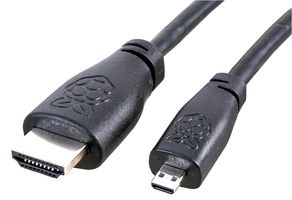 Raspberry Pi 4 Model B Micro HDMI To HDMI - 2m - Black - Buy - Pakronics®- STEM Educational kit supplier Australia- coding - robotics