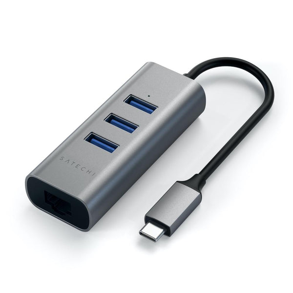 Satechi USB-C 2-in-1 USB 3. 3-Port Hub & Ethernet - Buy - Pakronics®- STEM Educational kit supplier Australia- coding - robotics