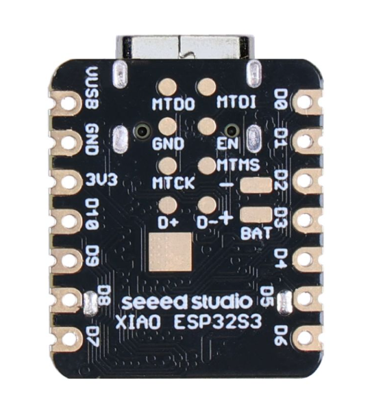 Products Seeed Studio XIAO ESP32S3 - 2.4GHz Wi-Fi, BLE 5.0, Dual-core, battery charge supported, power efficiency and rich Interface, ideal for Smart Homes, IoT, Wearable Devices, Robotics