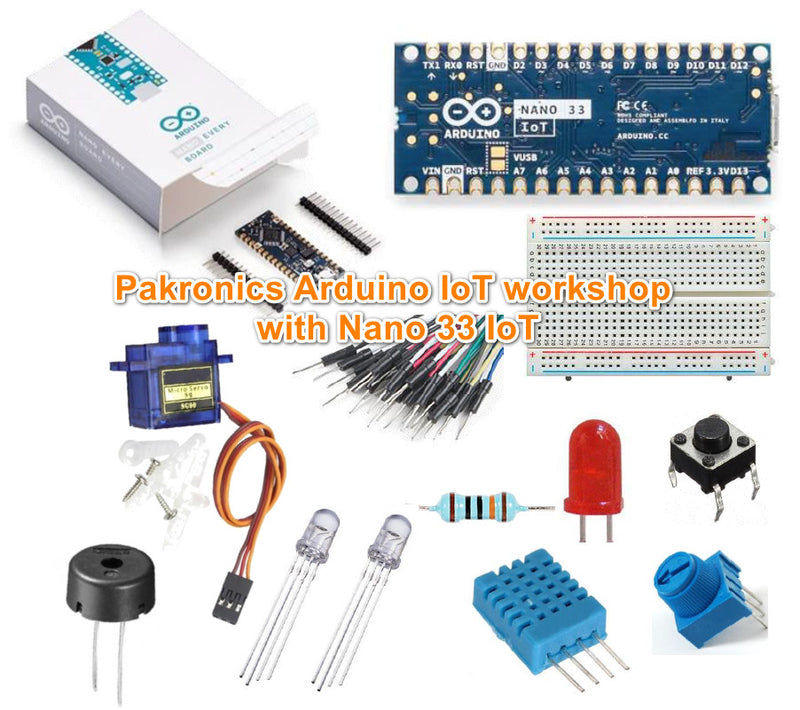 Workshop kit - Arduino IoT for beginners