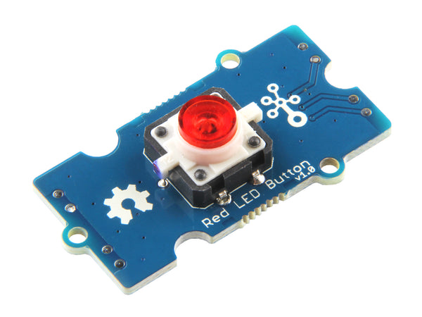 Grove - Red LED Button - Buy - Pakronics®- STEM Educational kit supplier Australia- coding - robotics