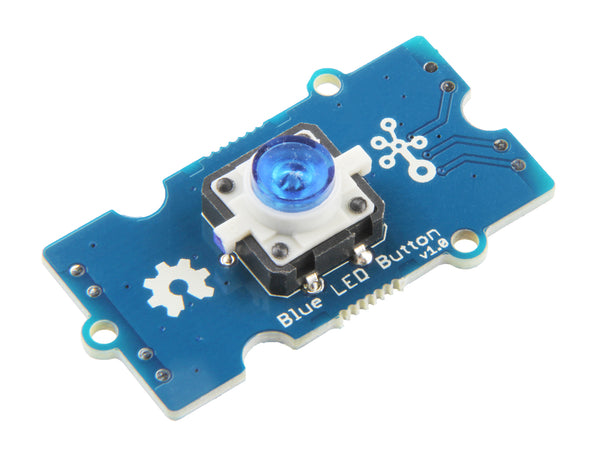 Grove - Blue LED Button - Buy - Pakronics®- STEM Educational kit supplier Australia- coding - robotics