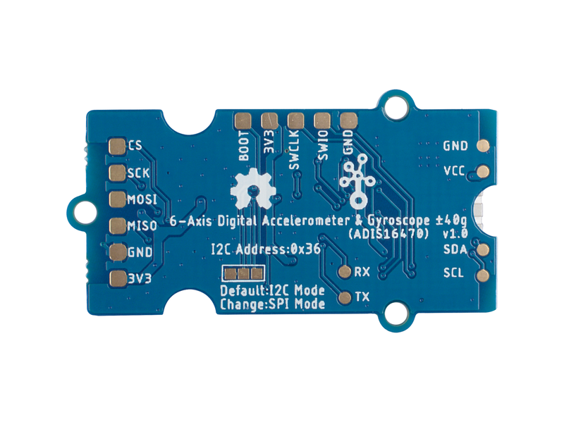 Grove - 6-Axis Digital Accelerometer&Gyroscope ±40g (ADIS16470) - Buy - Pakronics®- STEM Educational kit supplier Australia- coding - robotics