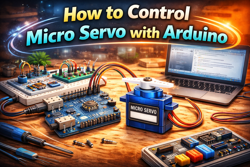 Micros Using Arduino How to control Micro Servo with Arduino