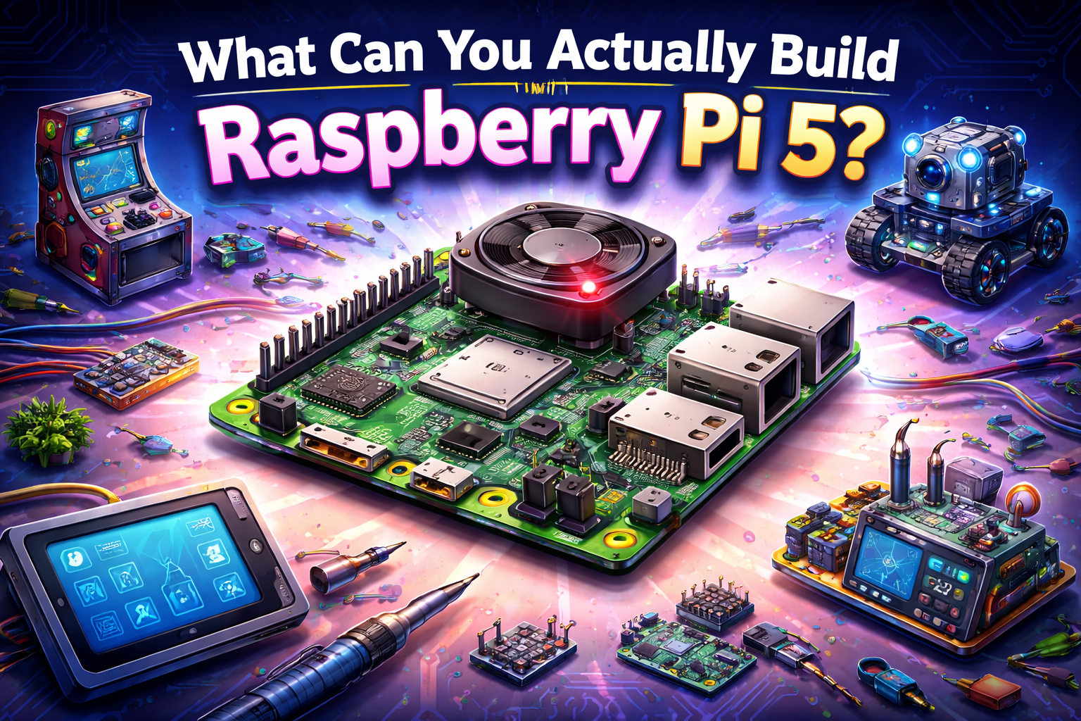 Makerbright Raspberry Pi 5 What Can You Actually Build with Raspberry Pi 5