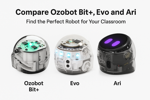 Compare Ozobot Bit+, Evo and Ari – Find the Perfect Robot for Your Classroom