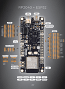 DUALMCU RP2040+ESP32 Development board