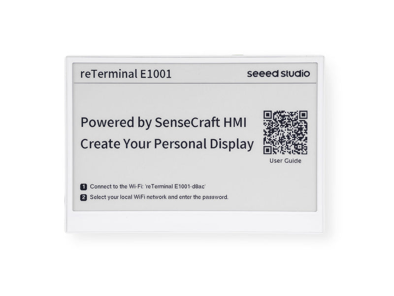reTerminal E1001 Monochrome ePaper Display