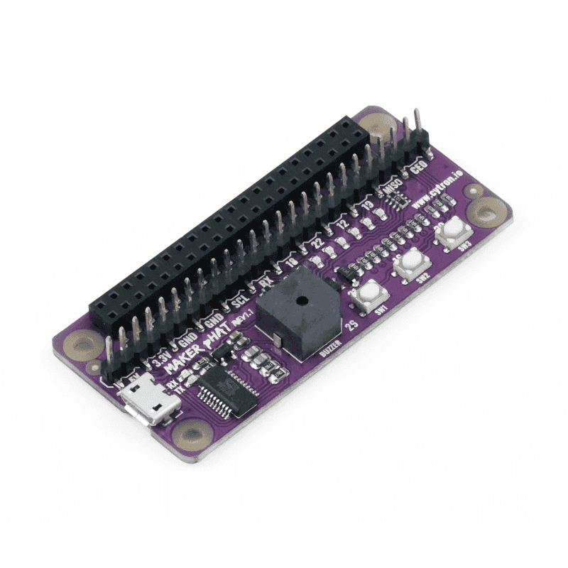Maker pHAT: Simplifying Raspberry Pi for Education