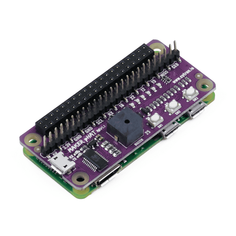Maker pHAT: Simplifying Raspberry Pi for Education