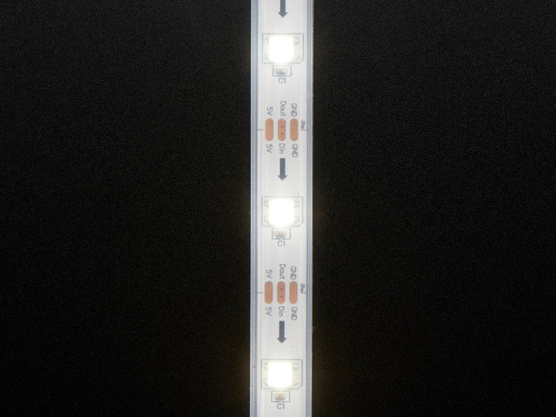 Adafruit NeoPixel Digital RGBW LED Strip - White PCB 30 LED/m 2m