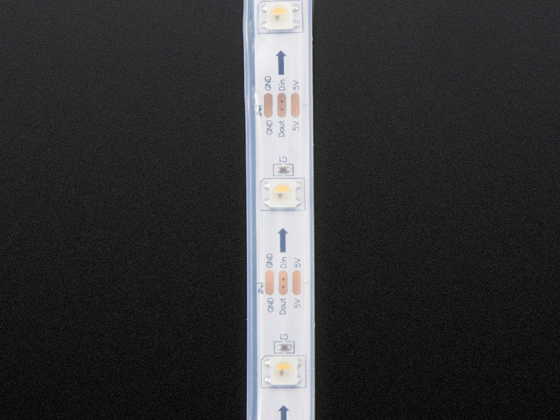 Adafruit NeoPixel Digital RGBW LED Strip - White PCB 30 LED/m 2m