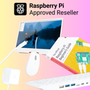 Pakronics® Raspberry Pi® 500 Desktop Kit with Monitor (Red/White)