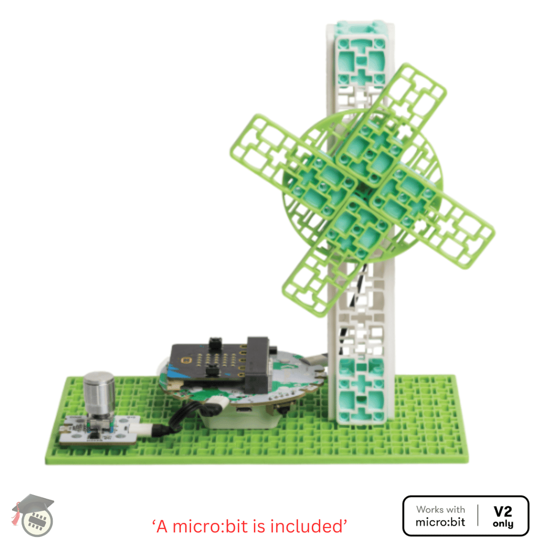 Buy Wind Turbine Kit with Microbit v2 PAKR-K1234 Pakronics Bundle