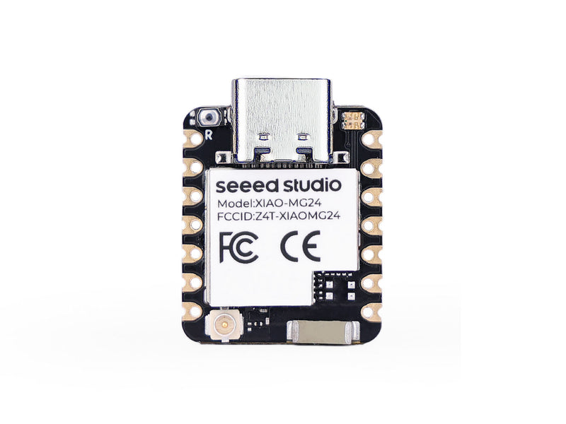 XIAO MG24 - Silicon Labs EFR32MG24, Matter® Native over Thread/BLE 5.3, Arduino Compatible, 1.95μA Ultra-Low-Power, On-Board Antenna, 19 GPIOs
