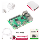 Pakronics® Raspberry Pi® 5 4GB Starter Kit - White