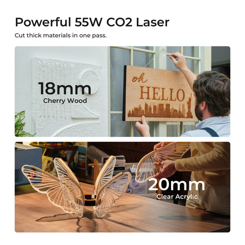 xTool P2 55W CO2 Laser EDU