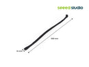 BCCA4011 XT30 (2+2) Straight-to-Right-Angle 30CM Cable