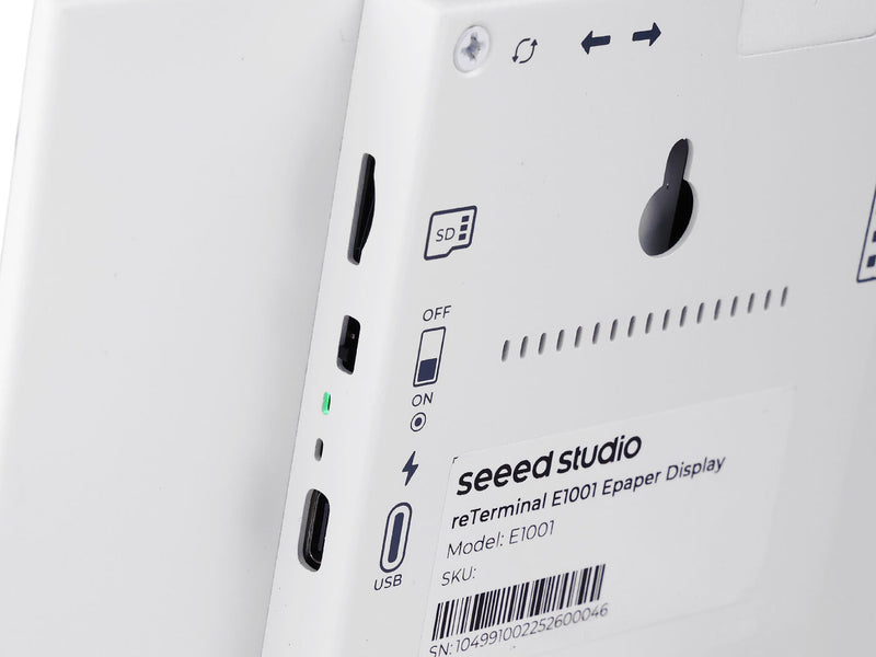 reTerminal E1001 Monochrome ePaper Display