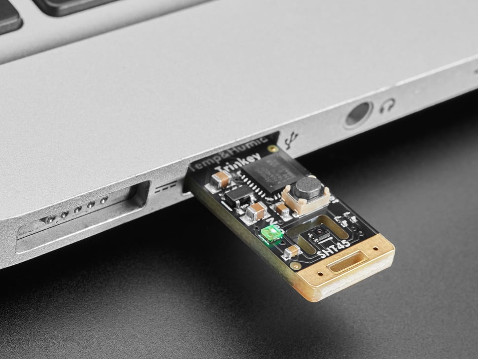 Buy Adafruit SHT45 Trinkey - USB Temperature and Humidity Sensor ...